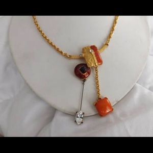 CHRISTIAN LACROIX VINTAGE ABSTRACT NECKLACE